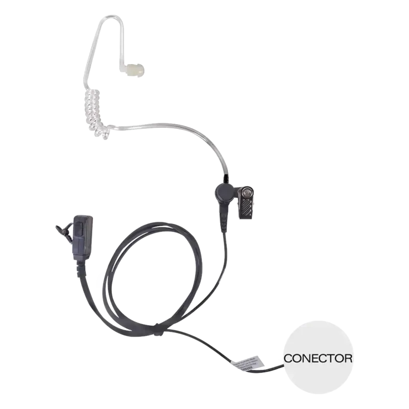 Micrófono - audífono de solapa con tubo acústico t Micrófono - audífono de solapa con tubo acústico t