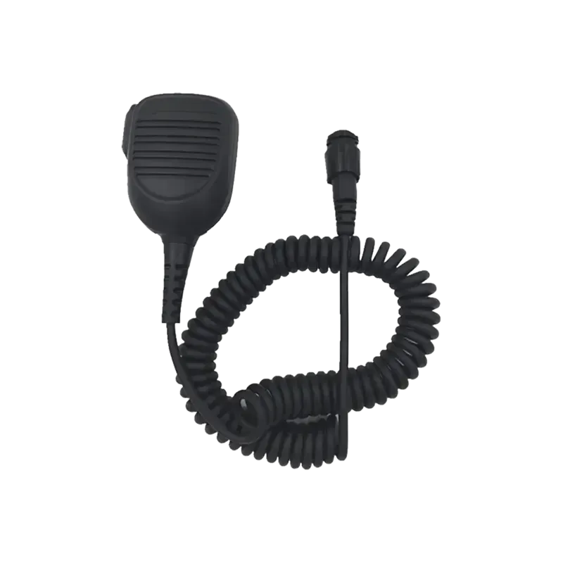 Micrófono para radio móvil con conector redondo pa Micrófono para radio móvil con conector redondo pa