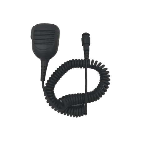 Micrófono para radio móvil con conector redondo pa