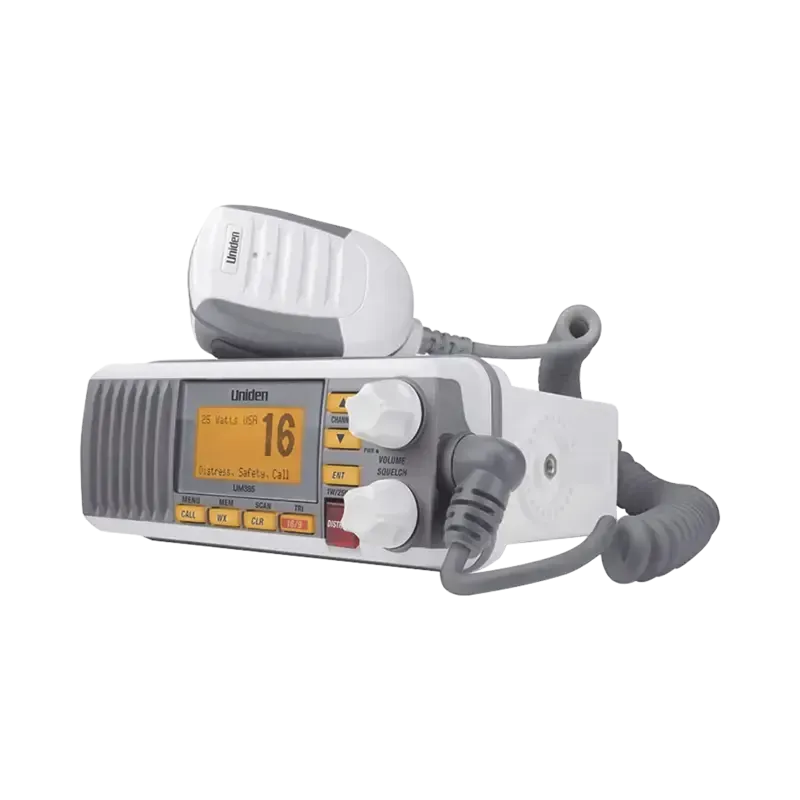 Radio Móvil Marino VHF, color blanco, Tx: 156.025 Radio Móvil Marino VHF, color blanco, Tx: 156.025