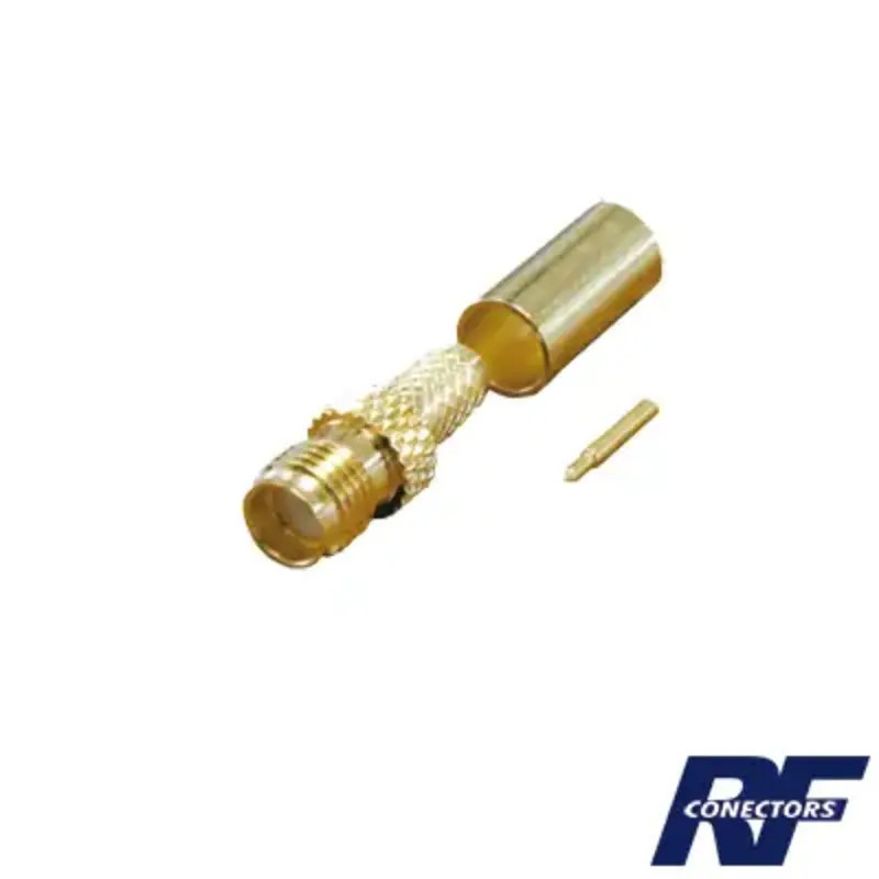 Conector SMA hembra inverso de anillo plegabl Conector SMA hembra inverso de anillo plegabl