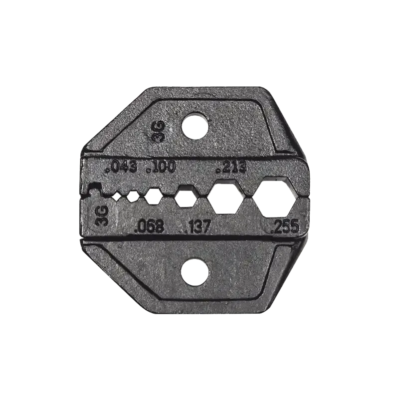 Matriz Ponchadora para RG58, RG59, RG62 y  RG174. Matriz Ponchadora para RG58, RG59, RG62 y  RG174.