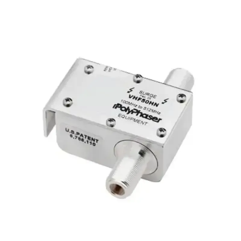 Protector RF Coaxial de Banda Ancha 100 a 512 MHz Protector RF Coaxial de Banda Ancha 100 a 512 MHz