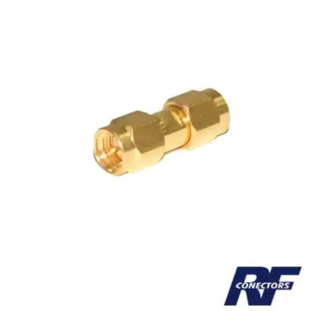 Adaptador Tipo Barril, de Conector SMA Macho