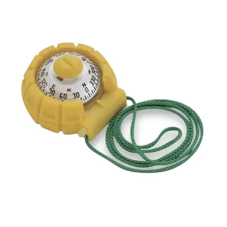 Brújula de mano serie sport en color amarillo