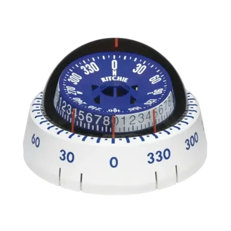 Brújula de navegación serie táctica en color blanc