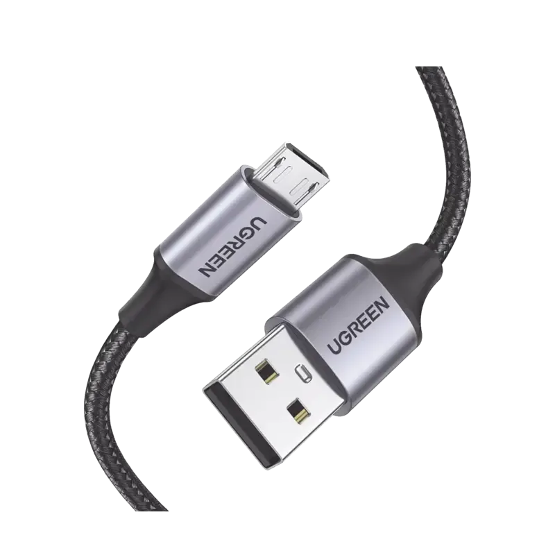 Cable USB-A a Micro USB  1 Metro  Carga Rápida  QC Cable USB-A a Micro USB  1 Metro  Carga Rápida  QC