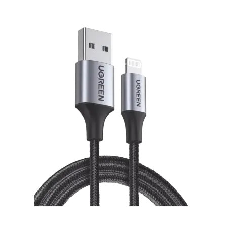 Cable USB-A a Lightning  1 Metro  Certificado MFi