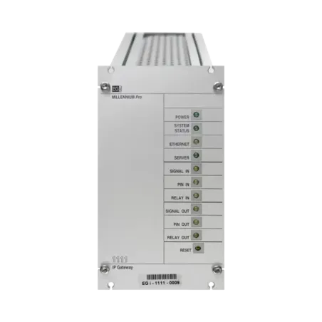 Interfaz Millennium IP para gestión de avisos y mú