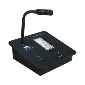 CONSOLA DE AVISOS MULTIZONA IP CON DISPLAY, MICRÓF