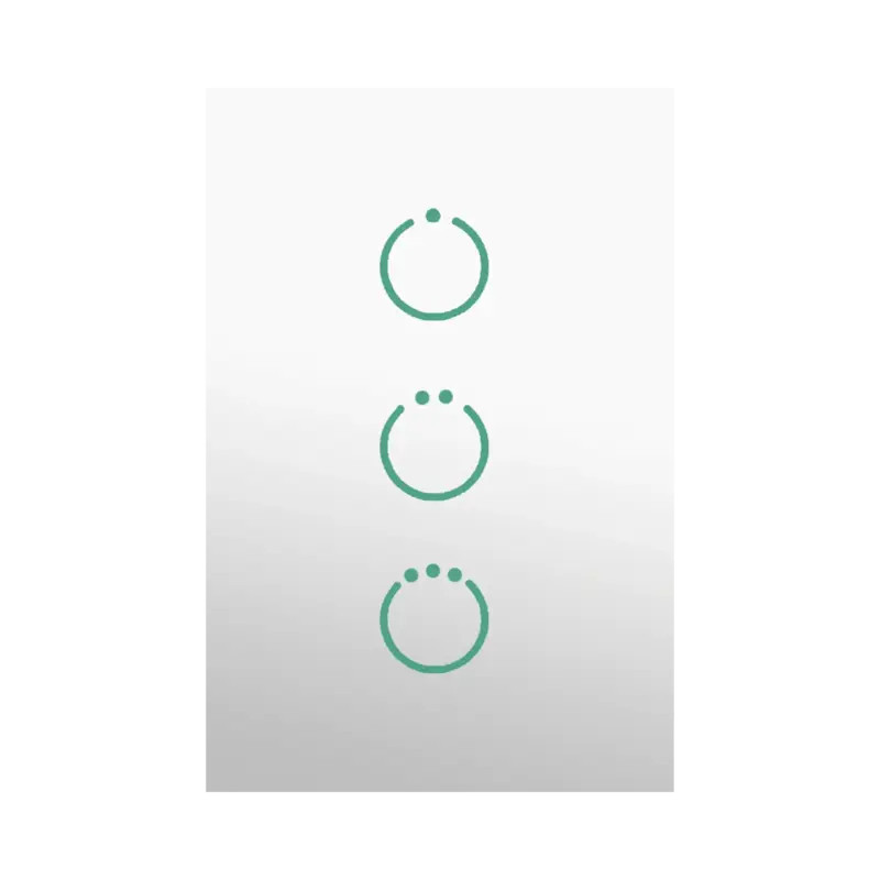 ZWAVE Interruptor On-Off panel táctil touch i