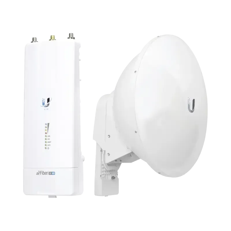 Airfiber Kit AF5X-HD con Antena Fiber 23 dBi Slant Airfiber Kit AF5X-HD con Antena Fiber 23 dBi Slant