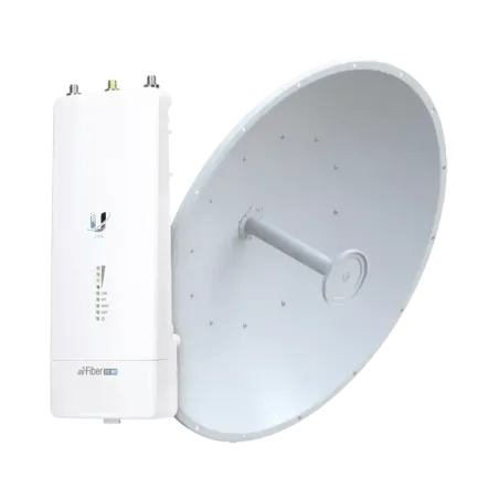 Airfiber Kit AF5X-HD con Antena Fiber 34 dBi Slant