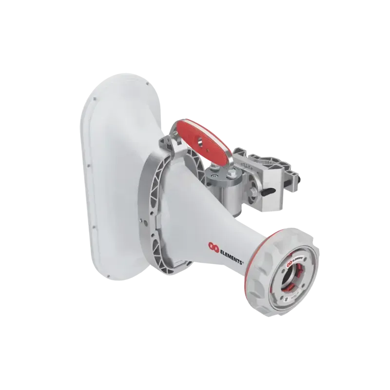 Antena asimétrica de 90Gr 90GrH 25GrV 16 dBi tipo cue Antena asimétrica de 90Gr 90GrH 25GrV 16 dBi tipo cue