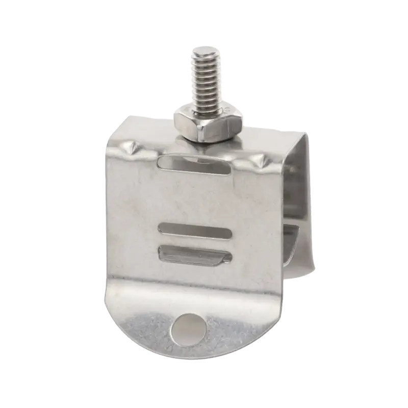 Sujetador de doble click para cable coaxial d Sujetador de doble click para cable coaxial d