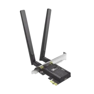 Adaptador PCIe inalámbrico doble banda AX3000 Mbps