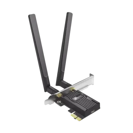 Adaptador PCIe inalámbrico doble banda AX3000 Mbps