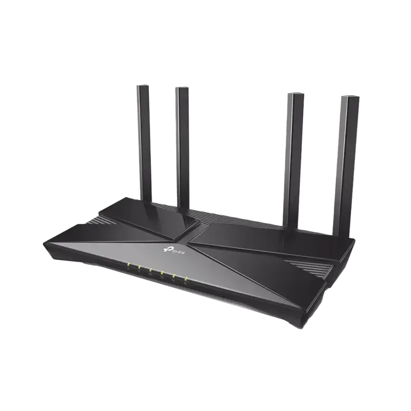 Router WiFi 6 doble banda AX 1800 Mbps MU-MIMO y O Router WiFi 6 doble banda AX 1800 Mbps MU-MIMO y O