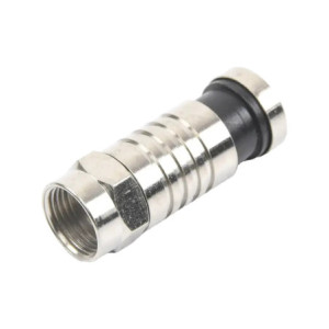 Conector F Macho de Compresión para cable RG-