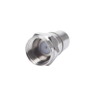 Conector F Macho, Plegable con PIN para Cable