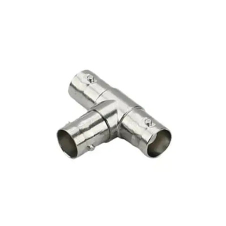 Adaptador en T para 75 Ohm de triple conector