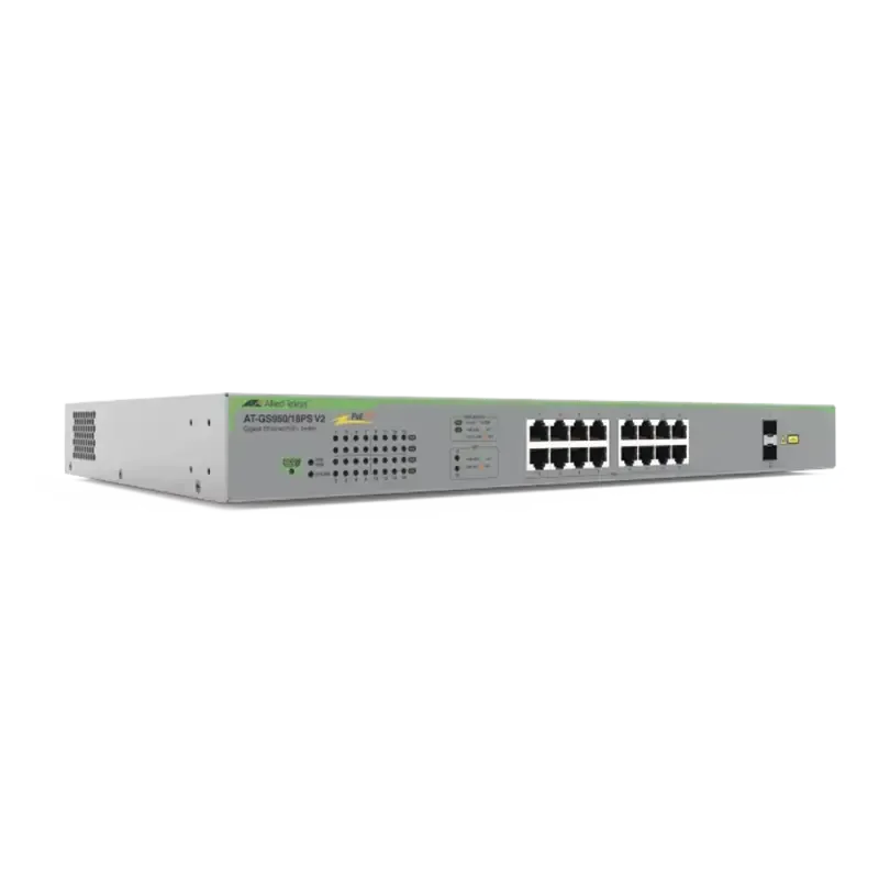 Switch PoE+ Gigabit WebSmart de 16 puertos 10/100/ Switch PoE+ Gigabit WebSmart de 16 puertos 10/100/