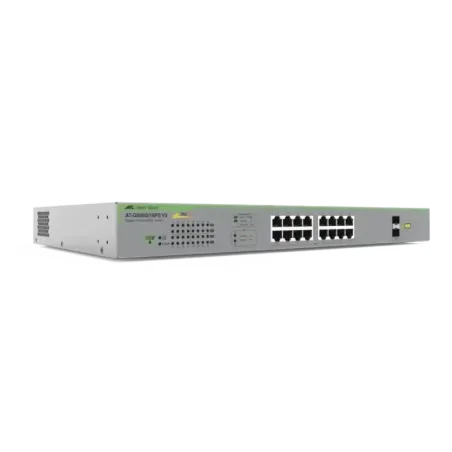 Switch PoE+ Gigabit WebSmart de 16 puertos 10/100/