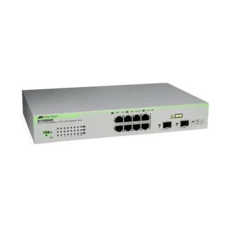 Switch WebSmart con 8 port 10/100/1000TX, 2 x 100/