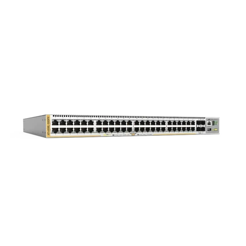 Switch L3 Stackable, 48x 10/100/1000-T PoE+, 4x SF