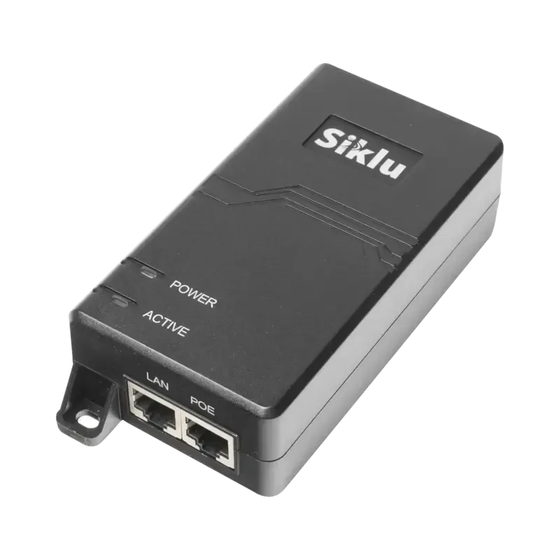 Inyector PoE Pasivo, 1 Gbps, 60 W, 55 Vcc, 100-240 Inyector PoE Pasivo, 1 Gbps, 60 W, 55 Vcc, 100-240