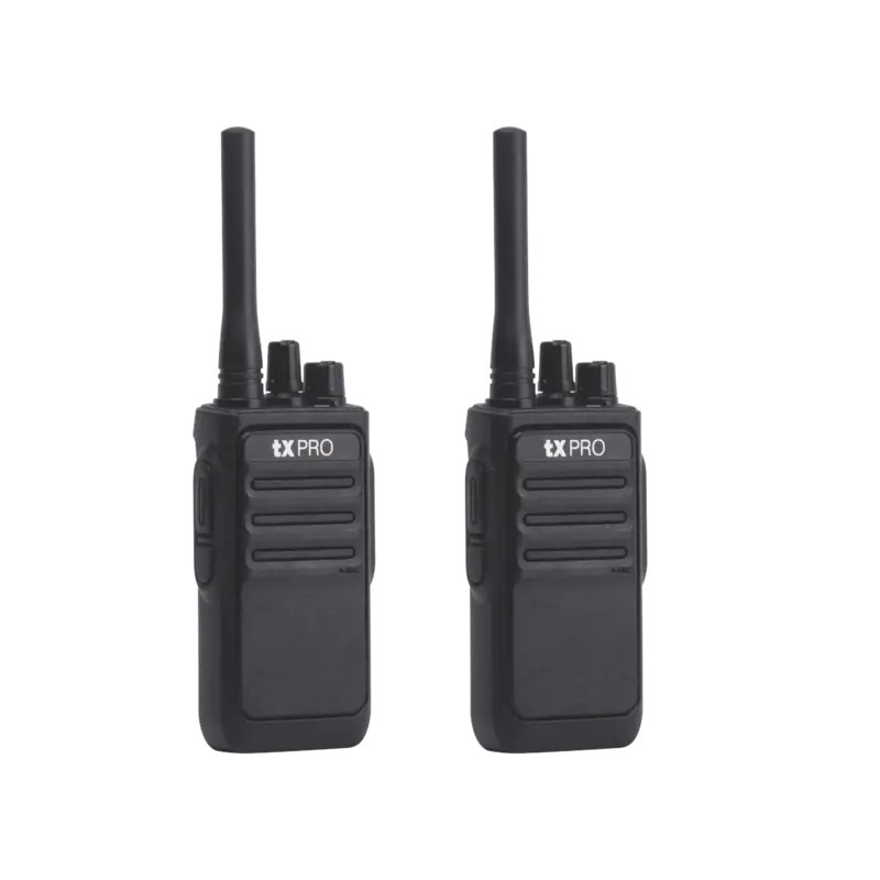 Par de radios analógicos, listos para utiliza