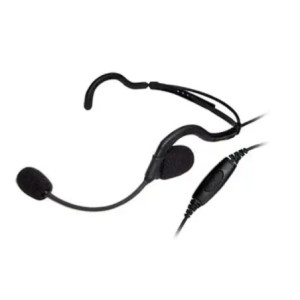Diadema por detrás de la cabeza con boom flex