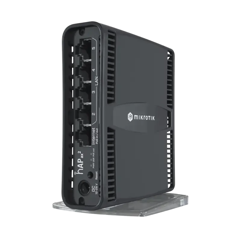 hAP ax2 Router inalámbrico Wi-Fi 6 160mW de Potenc hAP ax2 Router inalámbrico Wi-Fi 6 160mW de Potenc