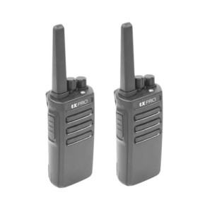 Duo de Radios Portatiles UHF, 5W de Potencia,