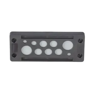 Pasacable de 10 Orificios de Marco Rectangular, IP