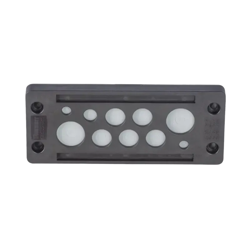 Pasacable de 10 Orificios de Marco Rectangular, IP Pasacable de 10 Orificios de Marco Rectangular, IP