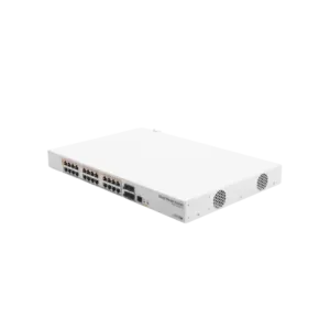 CRS328-24P-4S+RM - 24 port Gigabit Ethernet router