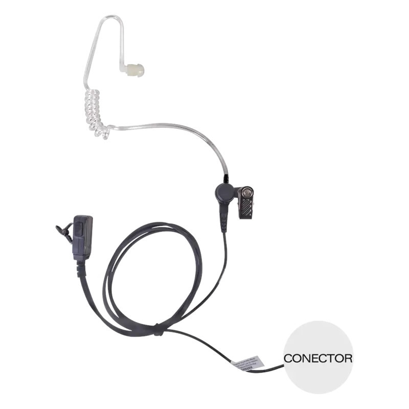 Micrófono - audífono de solapa con tubo acúst Micrófono - audífono de solapa con tubo acúst