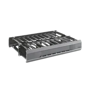 Organizador de Cables Horizontal CableTek, Doble F