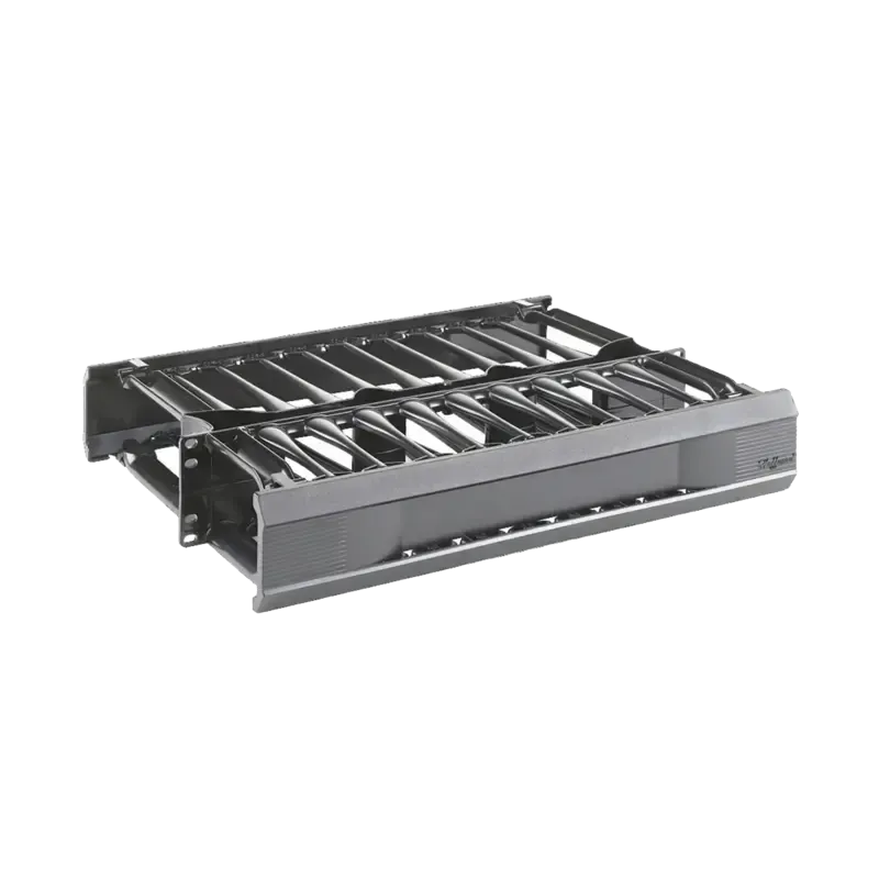 Organizador de Cables Horizontal CableTek, Doble F Organizador de Cables Horizontal CableTek, Doble F