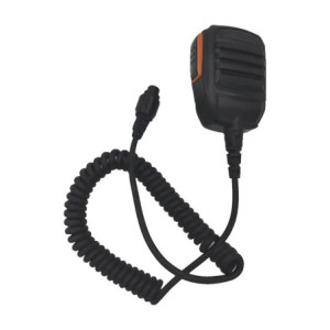 Micrófono de conector redondo para radio móvi