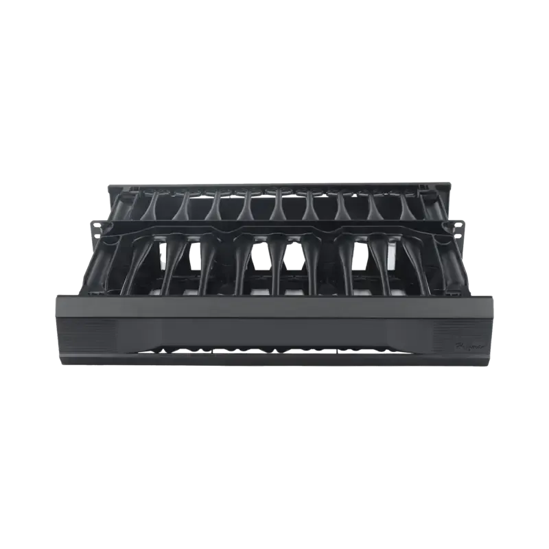 Organizador de Cables Horizontal CableTek, Sencill Organizador de Cables Horizontal CableTek, Sencill