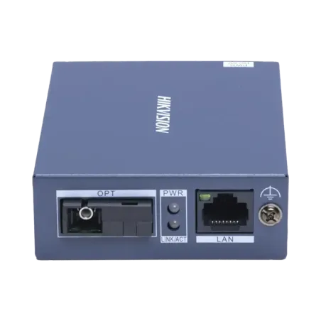 Convertidor Fibra ÓpticaReceptorMonomodo RX1 Puert