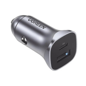 Cargador de Auto 24W - Puerto USB-A y USB-C -