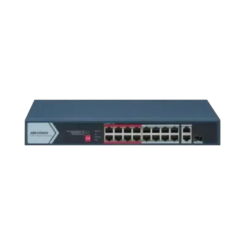 Switch PoE+No Administrable16 Puertos 10/100 Mbps Switch PoE+No Administrable16 Puertos 10/100 Mbps