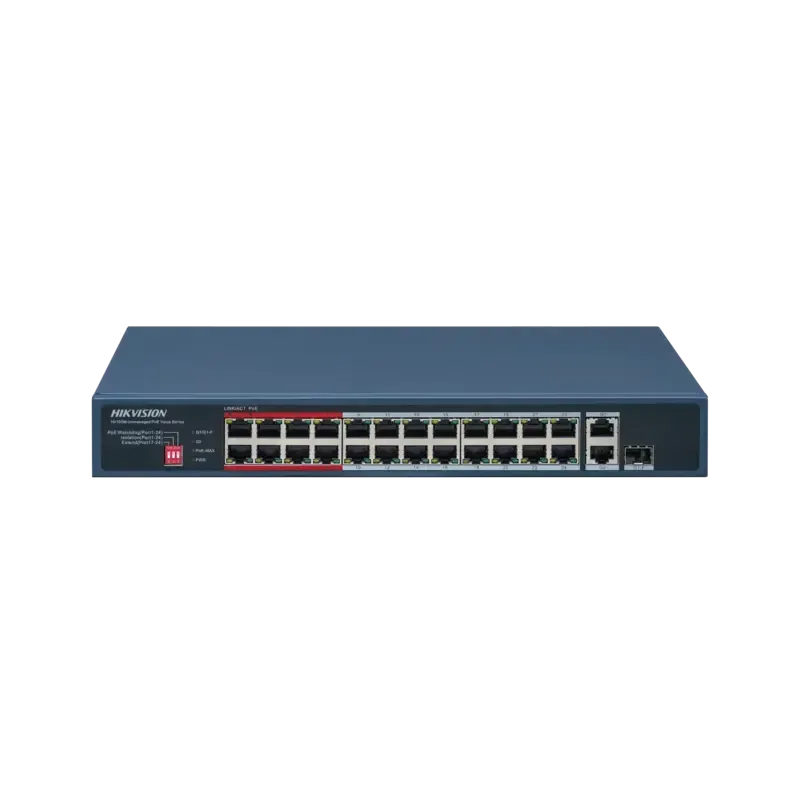 Switch PoE+No Administrable24 Puertos 10/100 Mbps Switch PoE+No Administrable24 Puertos 10/100 Mbps