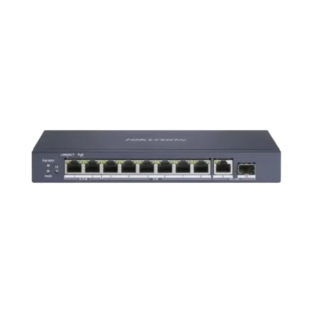 Switch PoE+No Administrable7 Puertos 1000 Mbps 802