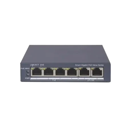 Switch Gigabit PoE+Administrable4 Puertos 1000 Mbp