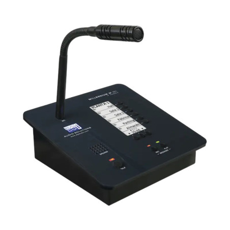 CONSOLA DE AVISOS MULTIZONA IP CON DISPLAY, M