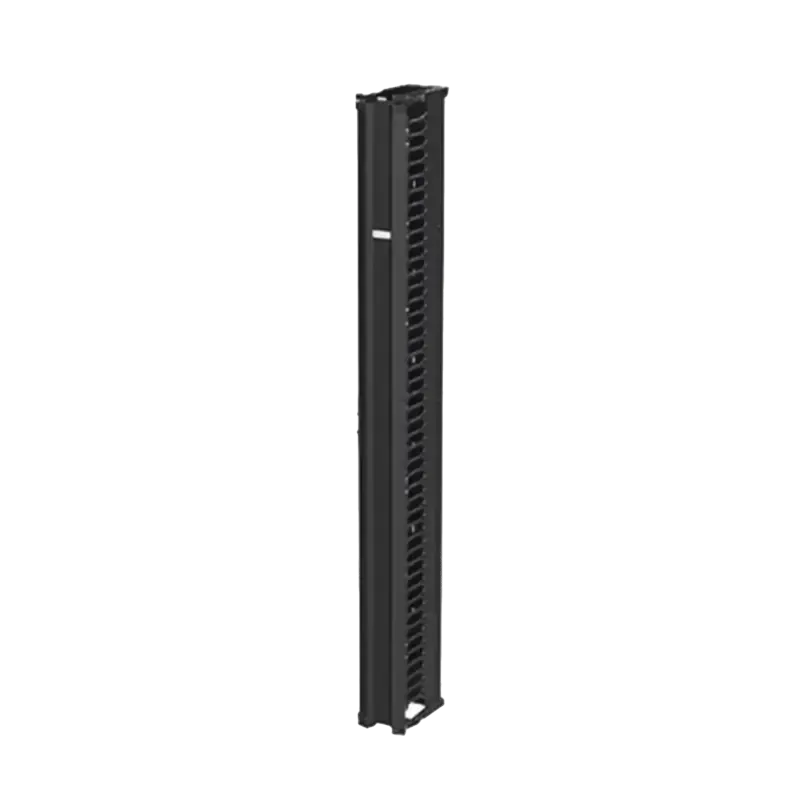 Organizador Vertical CableTek, Sencillo Solo Front Organizador Vertical CableTek, Sencillo Solo Front